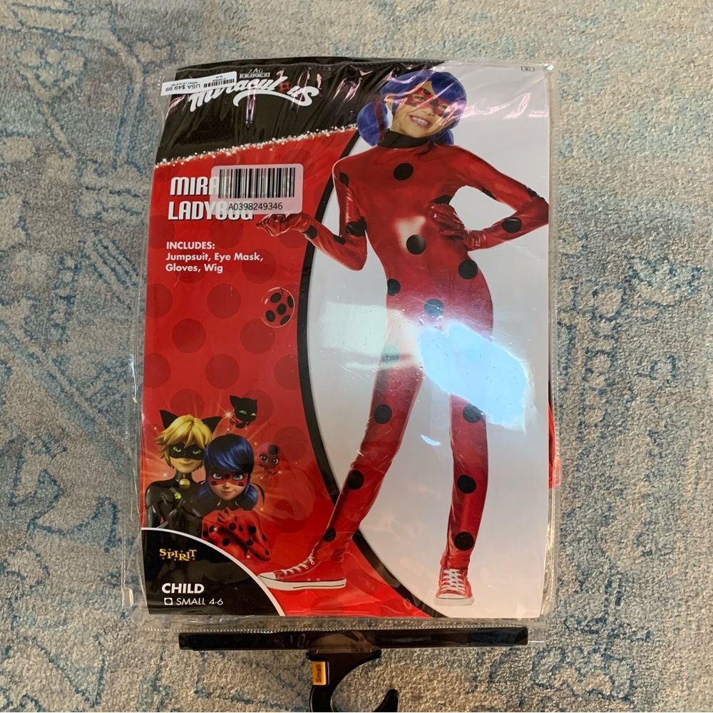 Spirit Halloween Miraculous Ladybug 4-piece Kids Costume